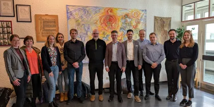 Albert-Einstein-Gymnasium zu Besuch